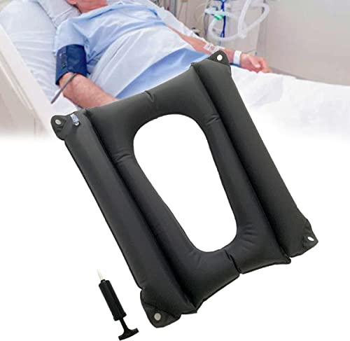 Aufblasbare Kissen - Stillbett Wundpolster für ältere bettlägerige Behinderte, atmungsaktiv und komfortabel für Schmerzmittel, geeignet für Rollstuhl und Toilettenstuhl
