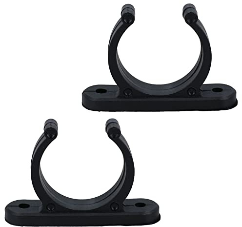 AB Tools 2 Pack 40mm Polyamide Tube Storage Clip Paddle Boat Hook Pole Tool Plastimo