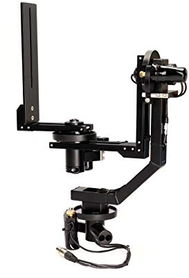 PROAIM Spin-3 3-Axis/2-Axis Motorized Pan Tilt Head w 12V Joystick Controller for Camera Jib Crane. 15kg/33lb Payload, 360° Smooth & Precise Moves. Robust, Inaudible Operations + Bag (PT-Spin-3)
