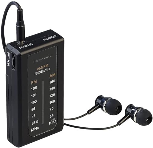 Mini radio mobile FM/AM avec écouteurs DOR-275.Mini [VR-Radio]
