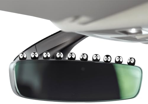TIESOME 30 Pezzi Folletti Della Fuliggine Ornamenti, Mini Accessori per Specchietti Retrovisori, Regali Divertenti