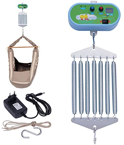 SanBouSi Elektrische Babyschaukel Controller bis 20 kg, Hängende Elektrische Babyschaukel Babywippe Controller mit Timer Motor Federwiege Elektrisch Schwingfeder Kein Geräusch Energiesparend