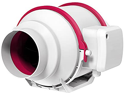 Extractor de aire para baño, ventilador de conducto en línea, soplador de flujo de aire grande con interruptor de dos velocidades, ventilador de escape para tiendas de campaña, refrigeración de sóta