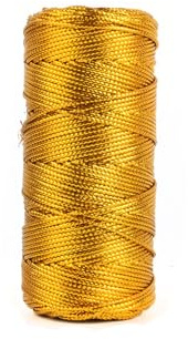 Filo metallico da 100 m, spago dorato da 1,5 mm, filo metallico non elastico per appendere artigianato e biglietti