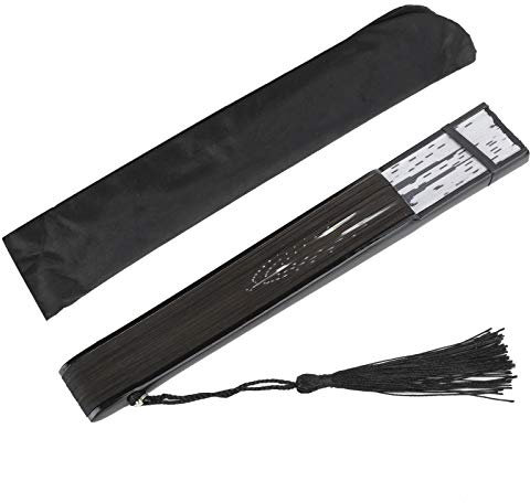 Jwthee Handfächer mit Katzenmuster, Faltfächer, Katzen-Faltfächer, Handfächer im japanischen Stil, Tanzfächer, Handfächer, faltbar für Tanzen, Cosplay, Hochzeit, Party
