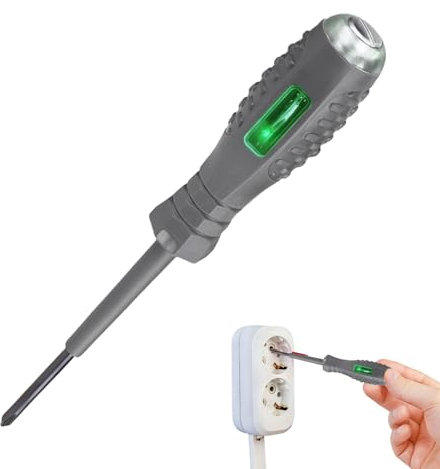 Test di tensione cacciavite magnetico, cacciavite rivelatore di corrente - tester di tensione, perno cacciavite, magnetico - cacciavite elettrico proprietario di casa