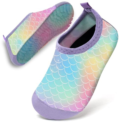 Water Shoes Toddler Kids Baby Infant Boys Girls Beach Shoes Swim Shoes Aqua Socks Non-Slip for Swmming Pool Water Park