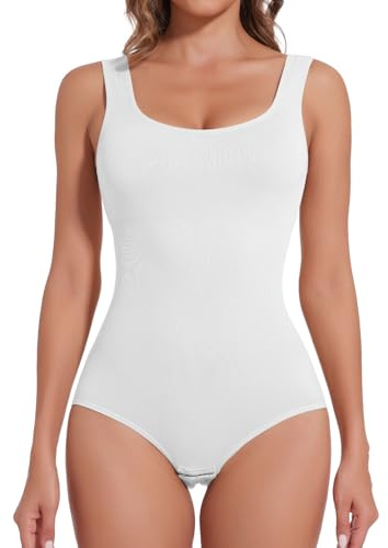 Joyshaper Shapewear da Donna Body Shaper Snellente Shape Bodysuit Miederbody Formende Bodys Figurformende Tank Tops, XXL