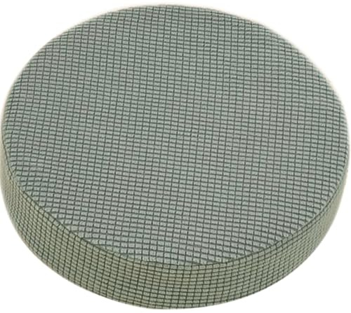 uyeoco Ottomane Schonbezug Hockerbezug, 50x50/60x60 Hocker Husse für Fußhocker Rund, Stretch Bezug Ottomane Abdeckung Überzug Hocker Protector Waschbar Hockerabdeckung(X4,L)
