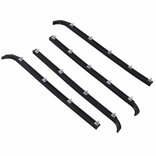 Kit de Garniture de Joints de Feutres de Balayage de Fenêtre pour Camion F150 1987-96, Coupe-froid AM-41543318