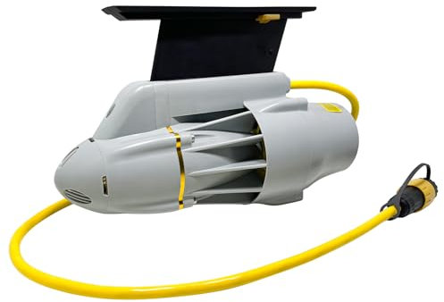 Underwater ELectric Thruster Trolling Motor with Jet - Propell SUP Propeller for Kayaks, Paddle Boards,Suitable for River, Lake & Sea (Without Battery)
