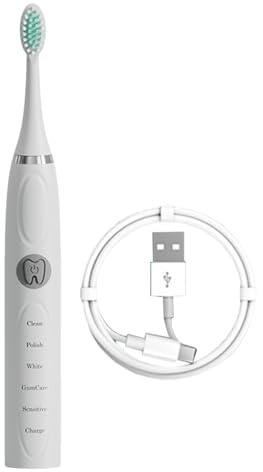 Spazzolino elettrico ricaricabile,Spazzolini elettrici,Spazzolini denti portatili - Spazzolino elettrico ricaricabile per uomo, donna, ragazzo, ragazza, regalo di compleanno