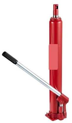 Hydraulic Ram, Hydraulic Jack 4/8 Ton Car Hydraulic Long Jack Manual Engine Lift Hoist Cherry Picker Mechanical Workshop Tool for Long-Term Use(8 Ton)