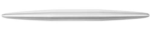 FIXOSHEE Mattarello in Acciaio Inox per Pasticceria e Pizza Rullo per Impastare lungo Superficie Liscia Utensile da Cucina Resistente e Adatto a Tutti i Tipi di Impasto Impugnatura