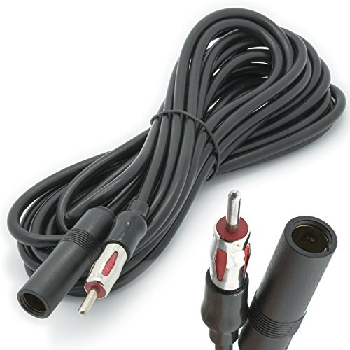 Adapter Universe Antennen Adapter 4,5m Verlängerungskabel DIN Buchse auf DIN Stecker Anschluss Autoantenne passend für Universal