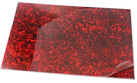 Almencla 1 Stück 3-lagige Gitarre Bass Pickguard Schlagbrett Material 440 x 290mm - # 3