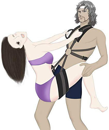 GYLEJWH Amore Altalena Adulto Moderazione Ritegno A Battente, Girevole A 360 ° SM Fetish Altalena Umana, Coppia Erotiek Giocattolo del Sesso Mobili Ausiliari Sesso Postura