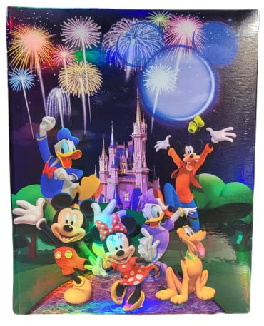 7STAR Castle Sweet Memories Picture Photo Album 8.75 x 7, Holds 200 Photos 4X 6 - Scrapbook Album with Self-Adhesive Pages for Wedding, Birthday, and Vacation Memories