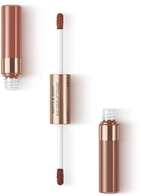 KIKO Milano Matte & Shiny Duo Liquid Lip Colour 04 | Flüssig-Lippenstift Mit Zweifach-Finish: Matt Und Glänzend