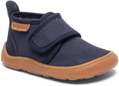 Bisgaard Barefoot Basic Mocassin unisexe pour enfants et adolescents Marine, 28 EU, Bleu marine, 28 EU