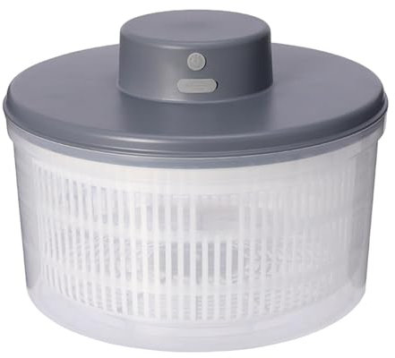 Déshydrateur à essoreuse à salade – Séchoir automatique à essoreuse à laitue | Essoreuses à salade de grande capacité 3L | Mélangeur électrique à chargement USB sûr, séchoir à salade et légumes pour
