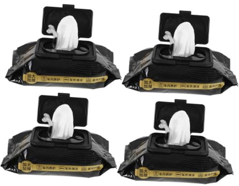 Ciieeo 320piezas Toallitas De Limpieza para Zapatos y Ropa Paquete De Unidades Protector De PU Toallitas para Autos