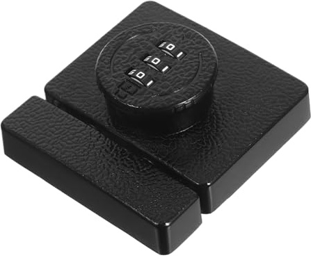 NUOBESTY Zinc Alloy Keyless Password Lock for Household Cabinets Closets Theft Security Door Bolt Combination Lock for Kitchen Bedroom Storage