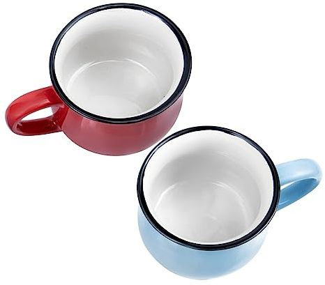 Healifty 2pezzi Tazze Da Latte in Ceramica Tazze Da Caffè Delicate Per Bevande Fresche Per Uso Domestico Ristoranti e Bar