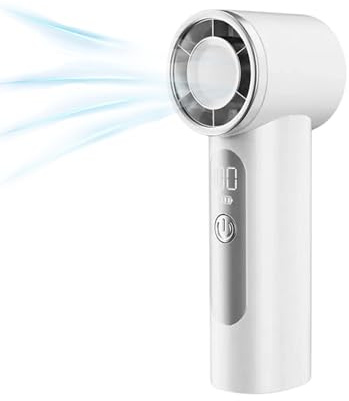 Mini ventilateur | Petit gadget de refroidissement rechargeable par USB – Mini ventilateur silencieux – pour, femmes, adultes, voyage, bureau, extérieur, maison, camping, parc à thème, trajets