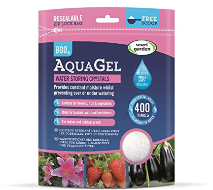Smart Garden AquaGel Water Storing Crystals 800g