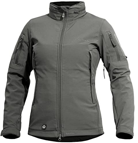 Pentagon Artaxes Damen Softshell Jacke (L, Wolf Grey)