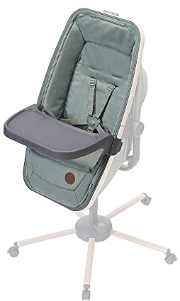 Maxi-Cosi Alba Måltidsset, Måltidssats för Alba allt-i-ett-vagga, 100% återvunnet tyg, 6 månader - 3 år (15 kg), Beyond Green