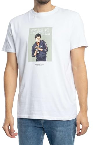 Weekend Offender Herren Das Joint Grafik T-Shirt, White, L