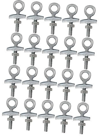 Alipis 20Pezzi Regolatori Tensione Catena Per Bici Fissaggio Pratico e Sicuro Per Bici Pieghevoli e Normali Strumento e Resistente Per Manutenzione Della Catena