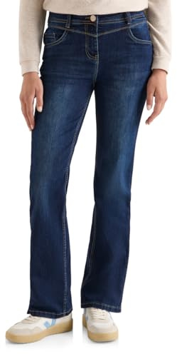 CECIL Bootcut jeans Dark Blue wash 36
