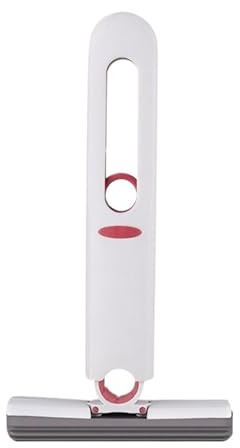 Trapeador de escritorio manos libres for limpieza vidrios. Separación seco y húmedo. Práctico. Mini trapeador plegable, ligero resistente que absorbe el agua(1pc Mop E)