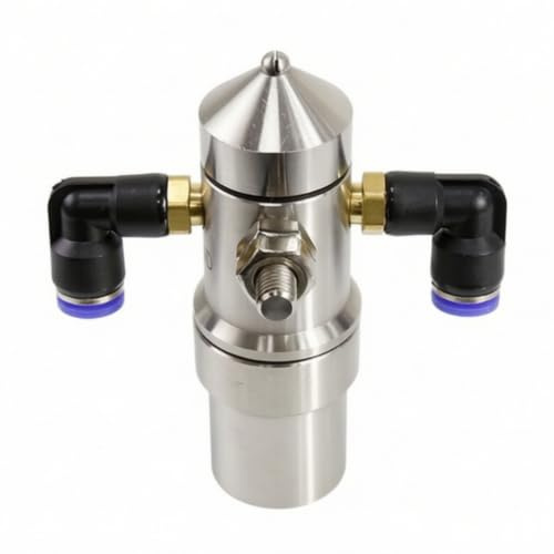 predolo Tobera Nebulización Acero Inoxidable Tobera Atomizadora Industrial Precisa Microaspersor para Fábricas, Boquilla De Humidificación Para Cartón Corrugado Tipo Abanico