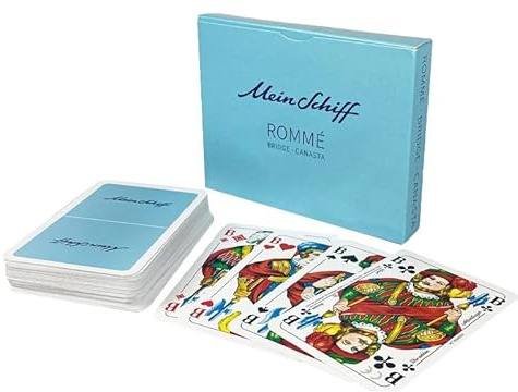 TUI Cruises Mein Schiff Kartenspiele Rommé Bridge Canasta