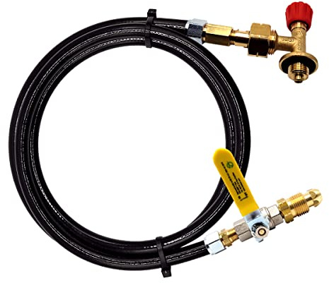 LPG Camping Gas 907 904 901 Zylinder Nachfüllset Fernbefüllung Gasflasche mit LPG Adaptern