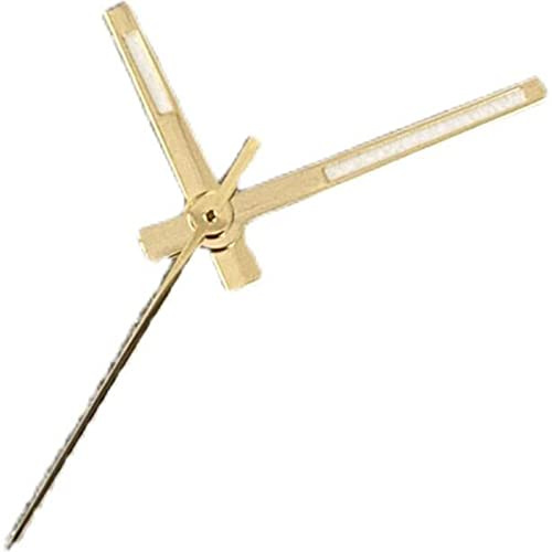 LICHIFIT Goldene Uhrenzeiger, 3 Zeiger, grün, leuchtende Reparaturteile für NH35/36/4R/7S Uhrwerk-Modifikationskits, Modern für Modebewusste Erwachsene, Unisex-Erwachsene, Uhrenzeiger, Uhr