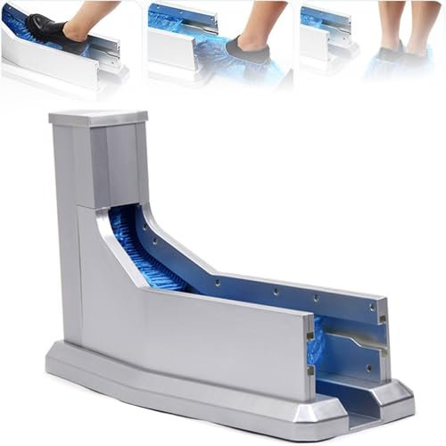Automatischer Schuhüberzugsspender, automatische Schuhüberzugsmaschine, tragbare Überschuhmaschine, Lazy-Schuhüberzugsmaschine mit 100 Stück Einweg-Schuhüberzügen aus Kunststoff, for Reinräume