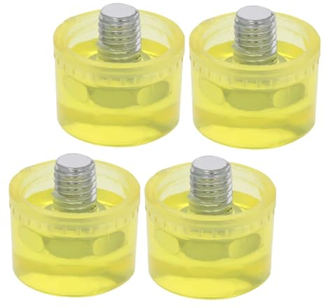 jojofuny 4stücke Gummi Hammerkopf Ersatz Für Gummihammre Schlägelkopf Aus Ölbeständigem Material Schlagkopf Für Schonende Oberflächenbearbeitung
