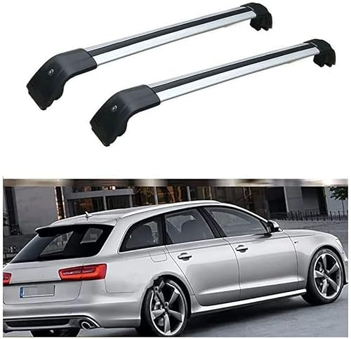 Dachgepäckträger Fahrradträger Für Audi A6 Avant 2011-2018, Dachträger Dachboxen Dach Gepäckablage Railing Track Zubehör