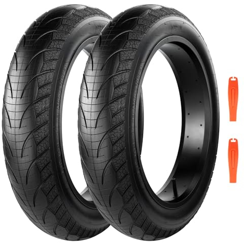 ZUKKA 2-pack cykeldäck 26 tum tjockt däck 26 x 4,0 tum för elcykel mountainbike tung högpresterande slitstark e-cykel berg snöcykel däck
