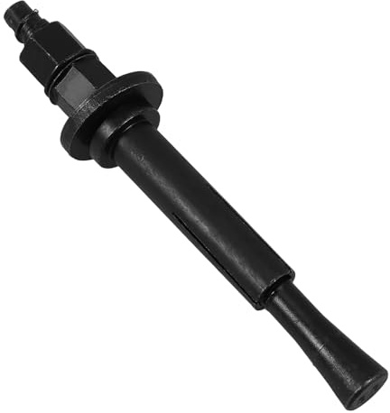 Ciieeo Anclajes de Cuña para Hormigón, Tornillos de Anclaje en Acero al Carbono Negro, Fijación Fiable para Obras y Reformas del Hogar