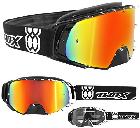 TWO-X Cross-Brille - Motocross-Brille - Motorrad-Brille - Enduro & Downhill - Schutz-Brille - Modell Rocket