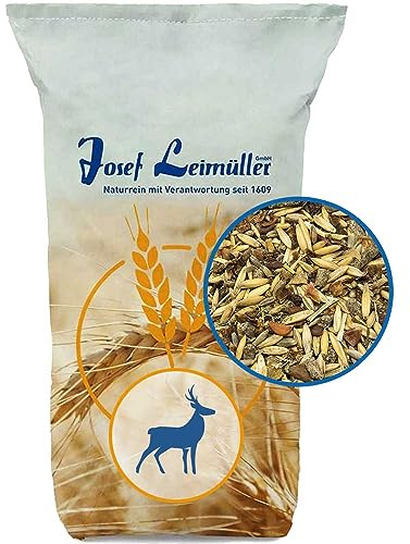 Leimüller Wildfutter 6 Pansen-Mix 20 kg - Schonend für den Pansen mit Karottenwürfeln - Futter für Rehe, Rotwild, Hirsche & Rehkitze