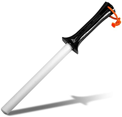 Seki Japan Chef Knife Sharpening Rod, 6 Inch, Durable Ceramic Honing Steel Knife Sharpener (150mm)