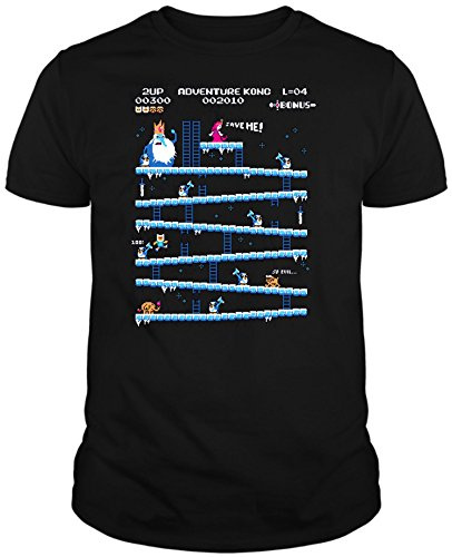the Fan Tee Camiseta de Hombre Hora de Aventuras Jake Finn Donkey Kong L