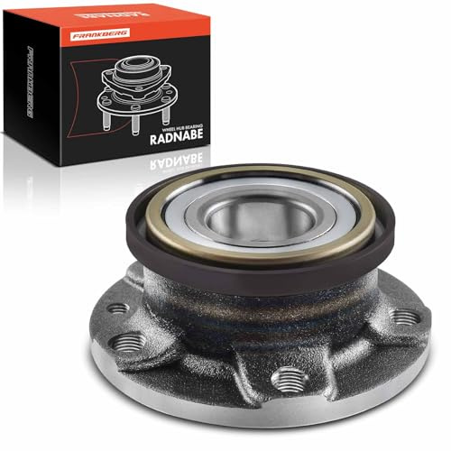 Frankberg Cuscinetto ruota Set di cuscinetti ruota Posteriore Ruota flangiata diametro 116,2 Con Anello magnetico ABS Compatibile con 147 937 GT 937 156 Sportwagon 932 156 932 Replace# 60652014